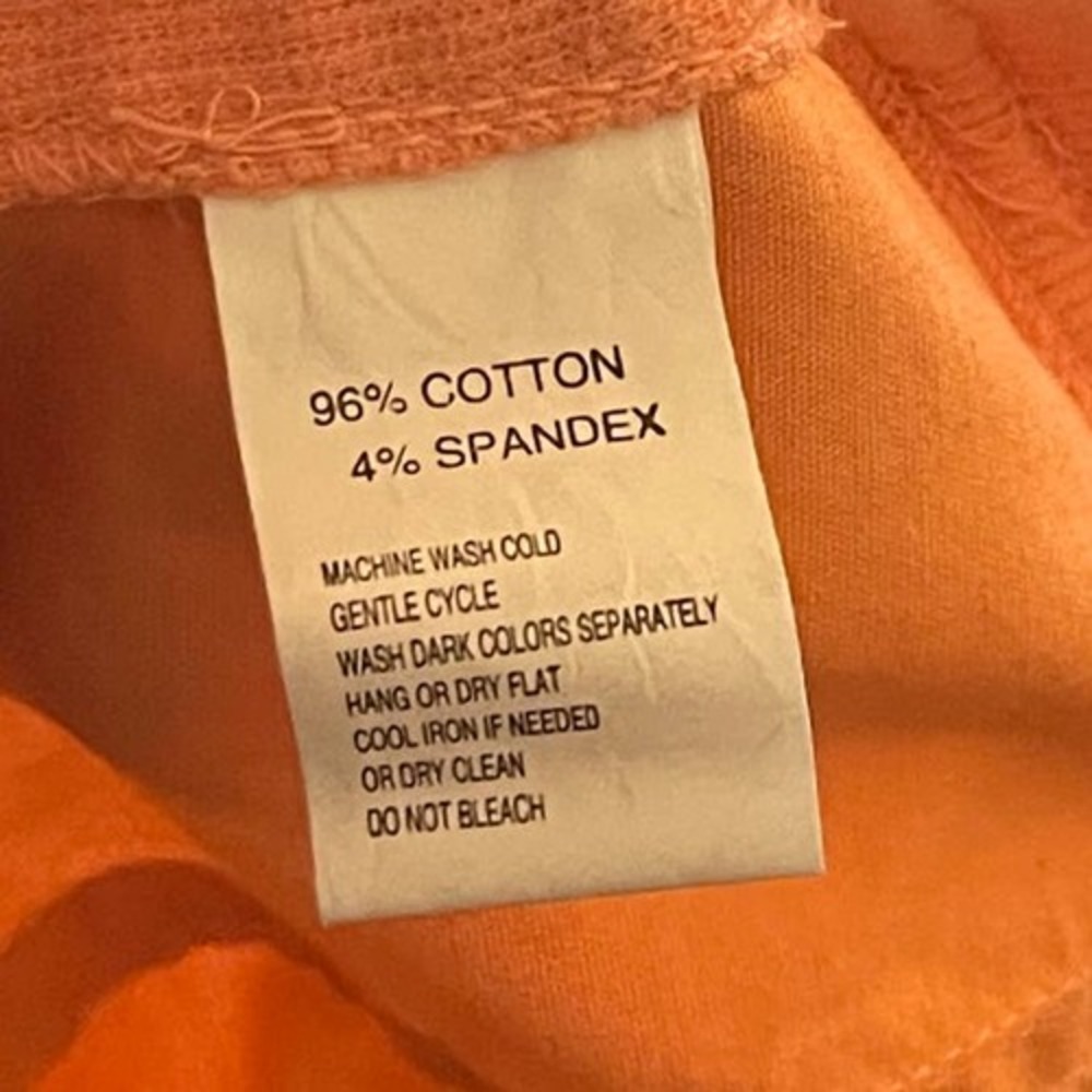 VTG Womens Blast Coral Light Jacket Size Medium Stretch With Pockets Snap Front - Picture 4 of 7